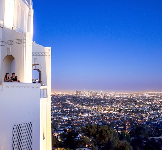 Los Angeles at dusk, where the White Arrow corporate office is based
