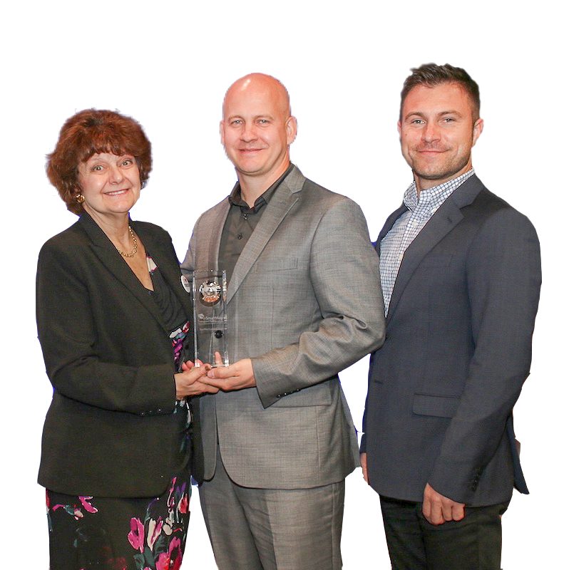 White Arrow accepting an EPA SmartWay Excellence Award