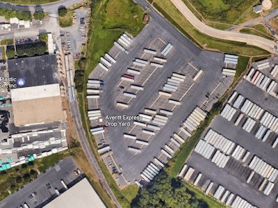 Satellite view of the White Arrow terminal in Mechanicsburg, PA